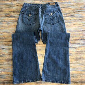 Levi's Jeans Demi Curve Classic Boot Cut Mid Rise Blue Womens Size 8/29 (29x29)